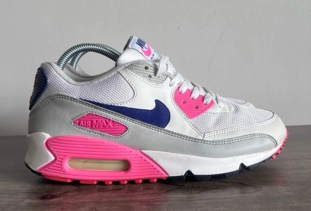 Nike Air Max 90 Laser Pink Women's Shoe Size 9.5 SKU#2552 - Image 2
