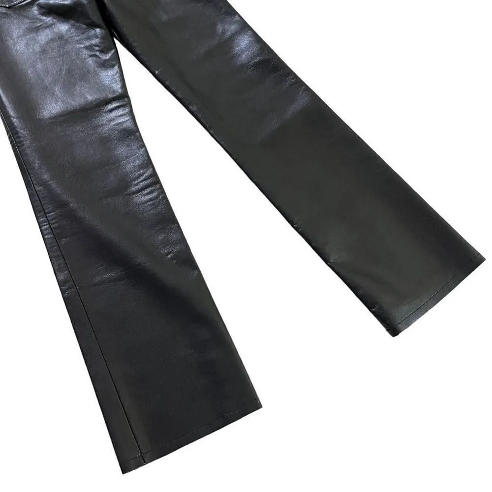 FRAME Le High Tight‎ Straight in Noir - Image 10