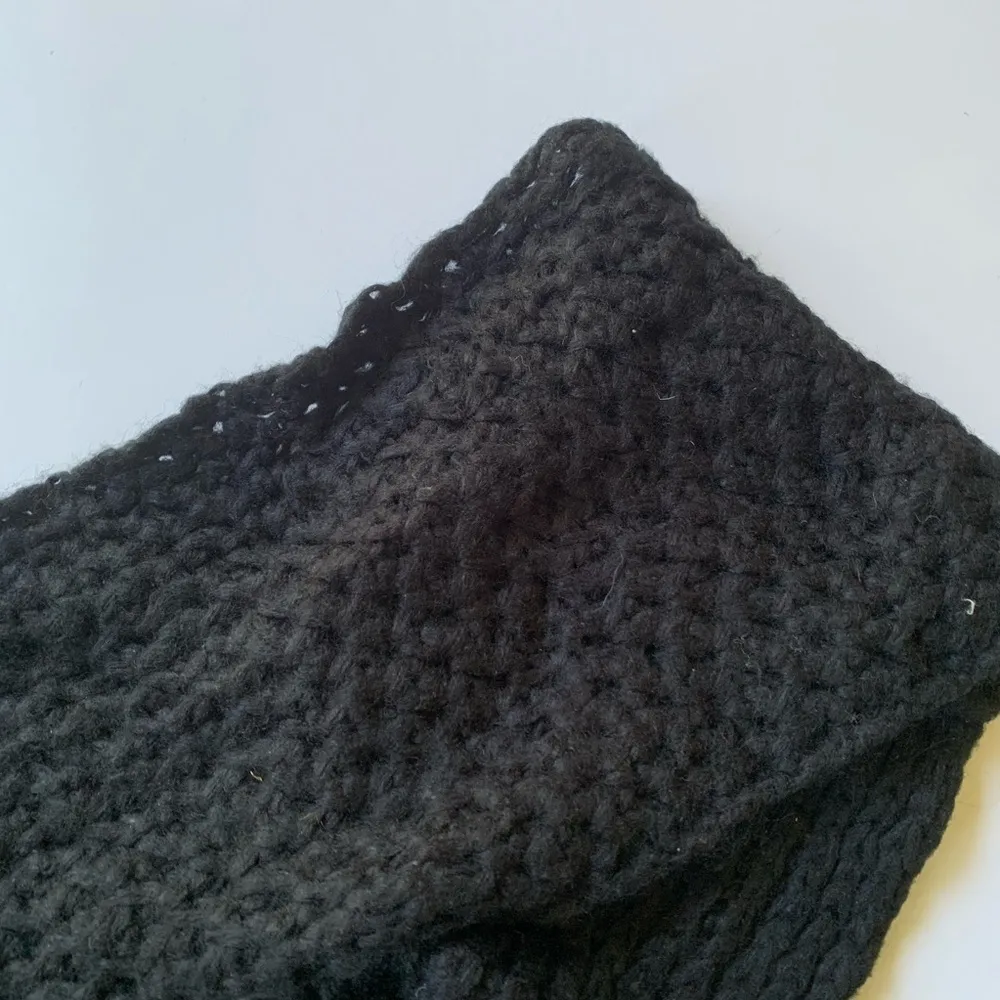 Aeropostale Black Knit Infinitely Scarf - Image 2