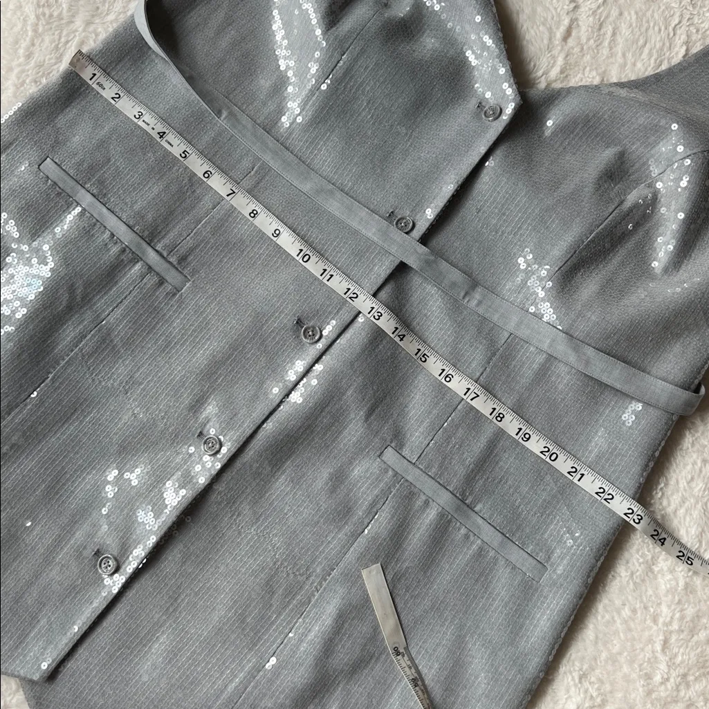 Good American Sequin Halter Dress XXL - Image 7