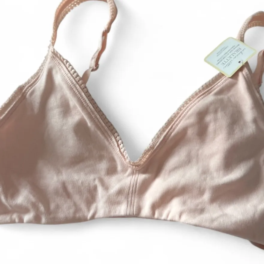 On Gossamer
Cabana Cotton Blend Stretch Bralette large nwt - Image 4