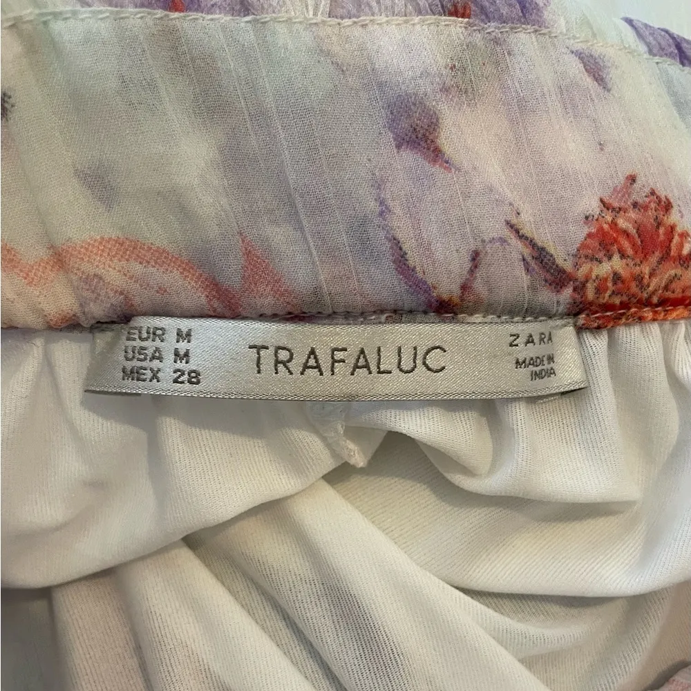 Zara Trafaluc Spring Floral Maxi Skirt - Image 5