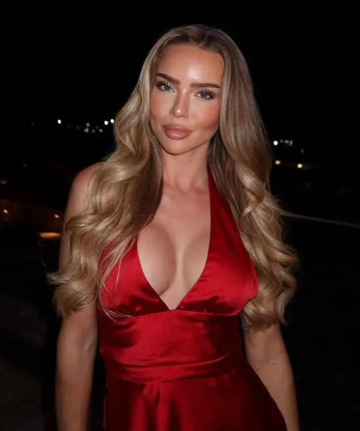 Zara dres red mini Halter Satin Effect wedding party coctail  - Image 7