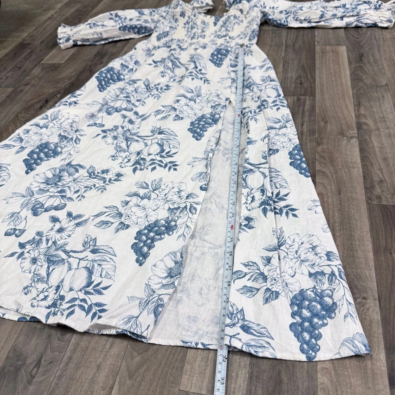 Reformation Gitane Linen Midi Dress - Image 6