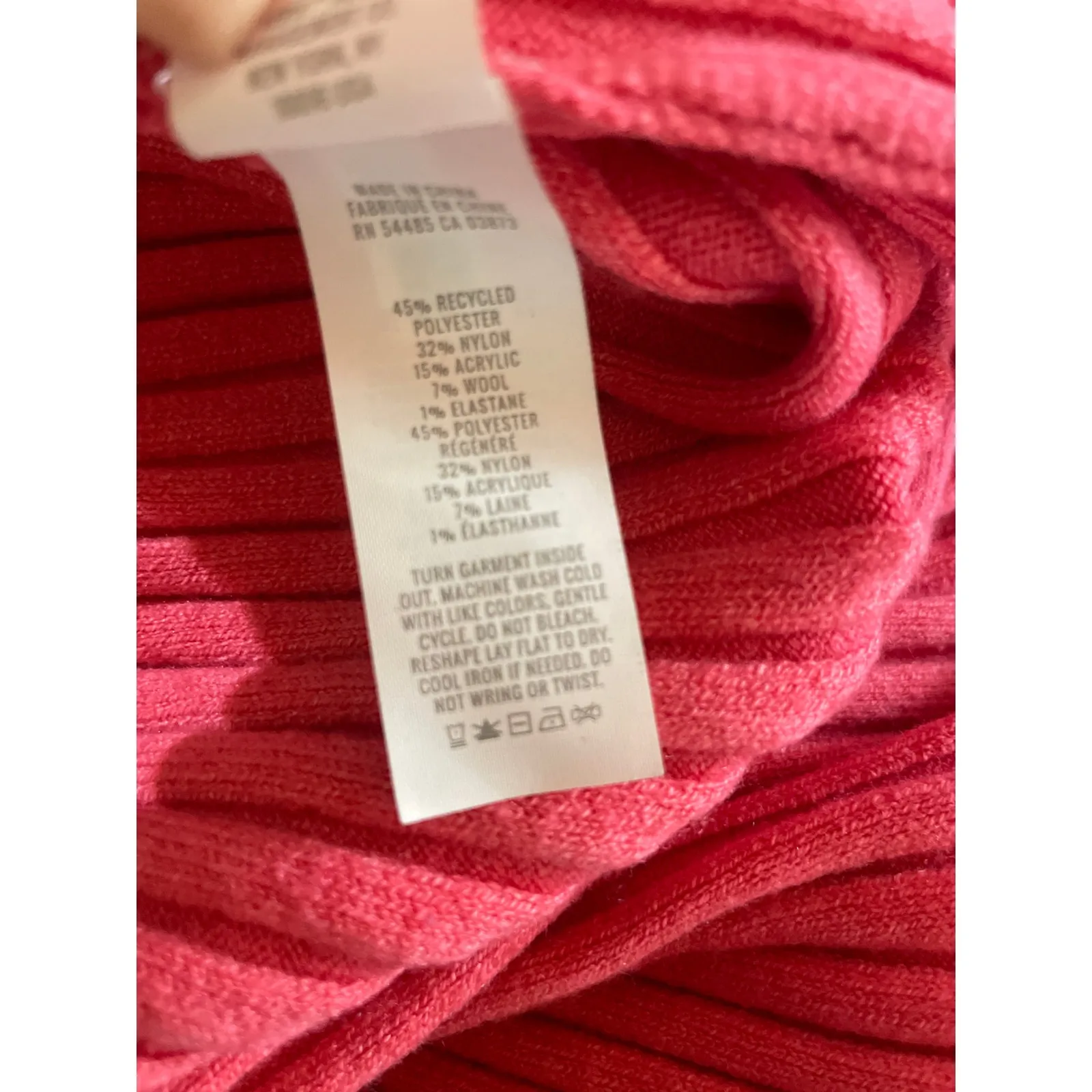 AERIE Take Charge Sweater Skirt ACADEMIA FEMININE XL Pink Punch *Matching Top - Image 5