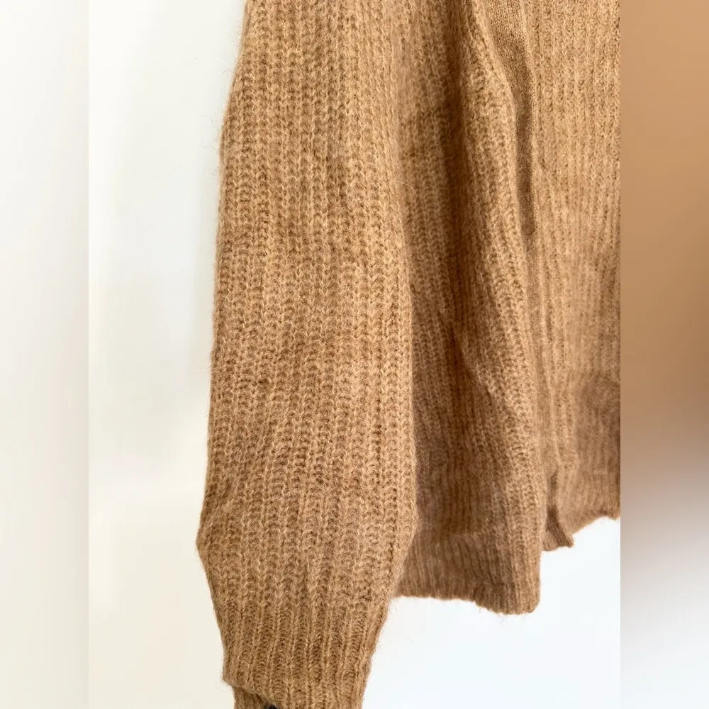 Jenni Kayne Cardigan Women's XS Brown Sweater cardigan cocoon tan neutral - Image 2