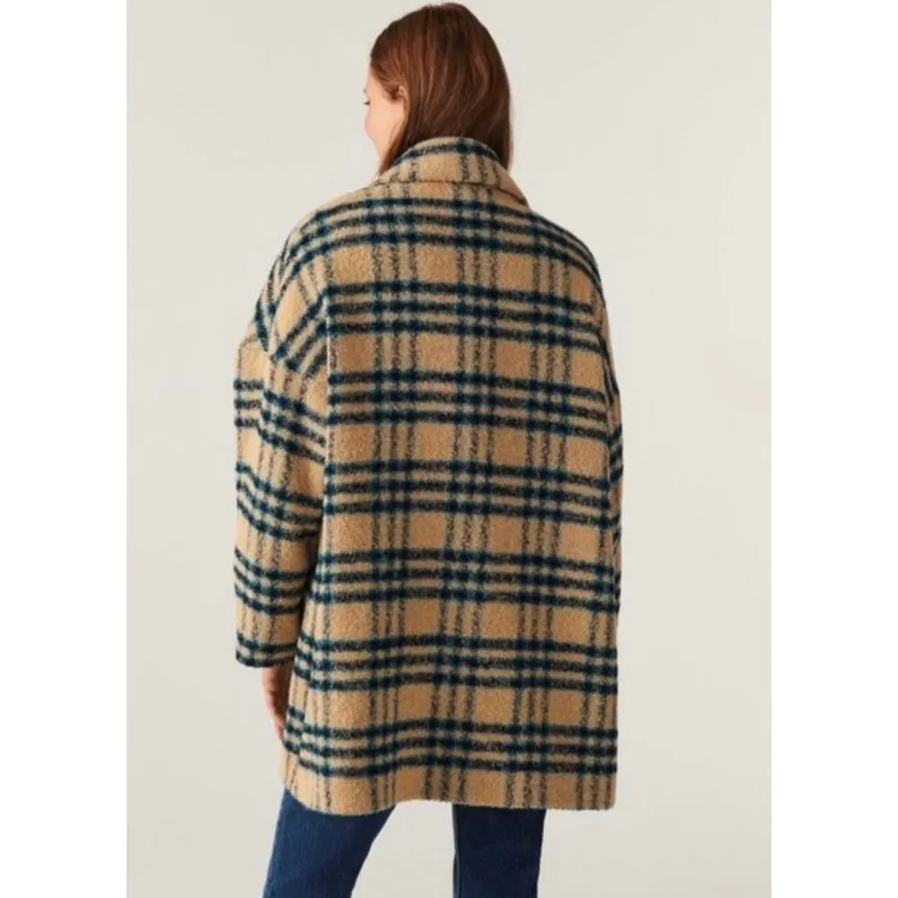 BA&SH Paris plaid coat - Image 5