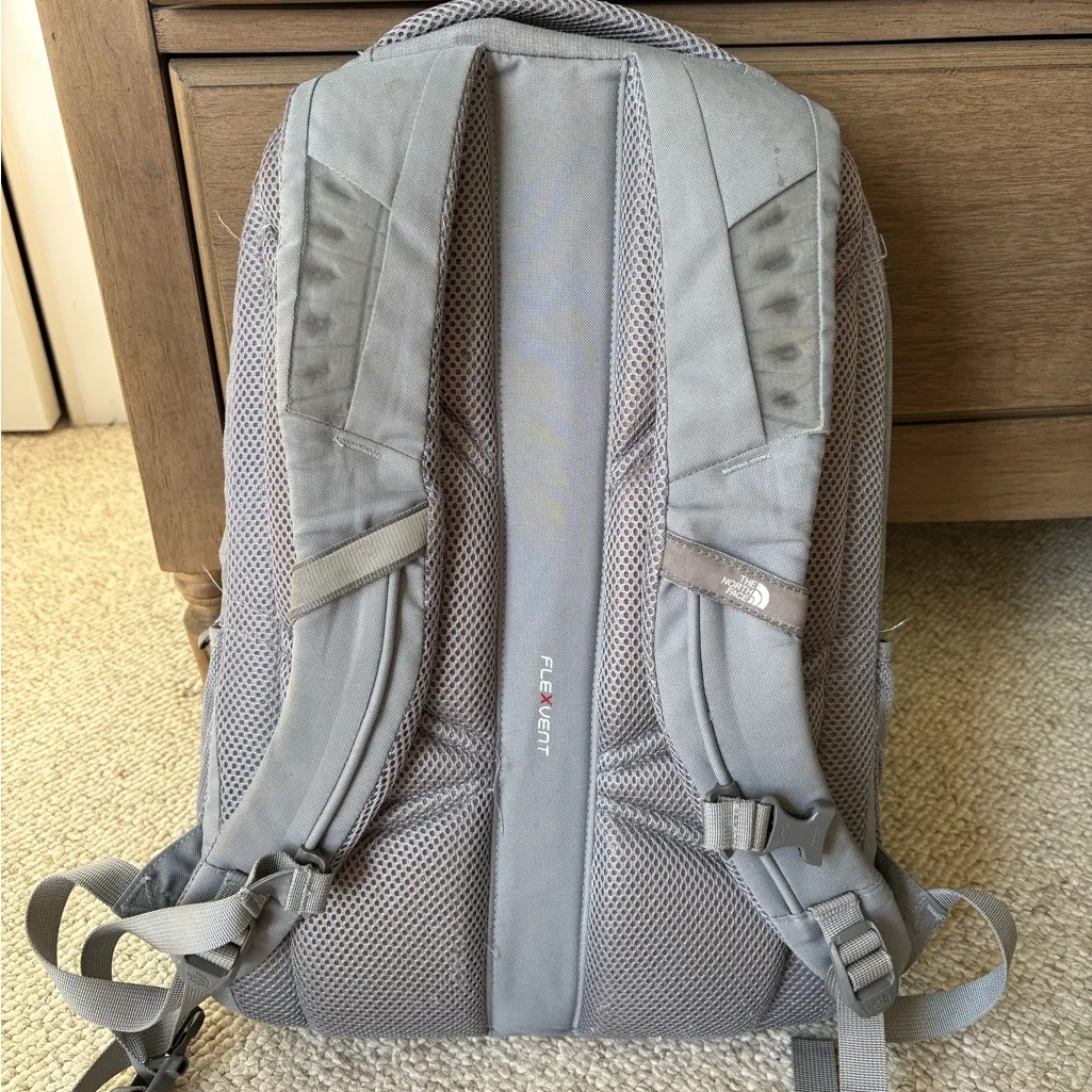 Gray North Face Backpack - Image 2