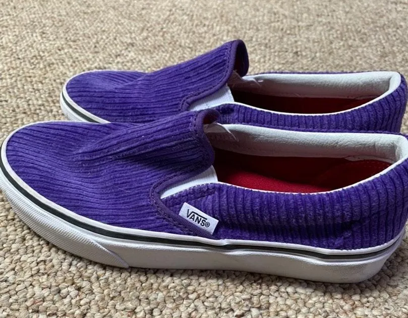 Vans Purple Corduroy - Image 2