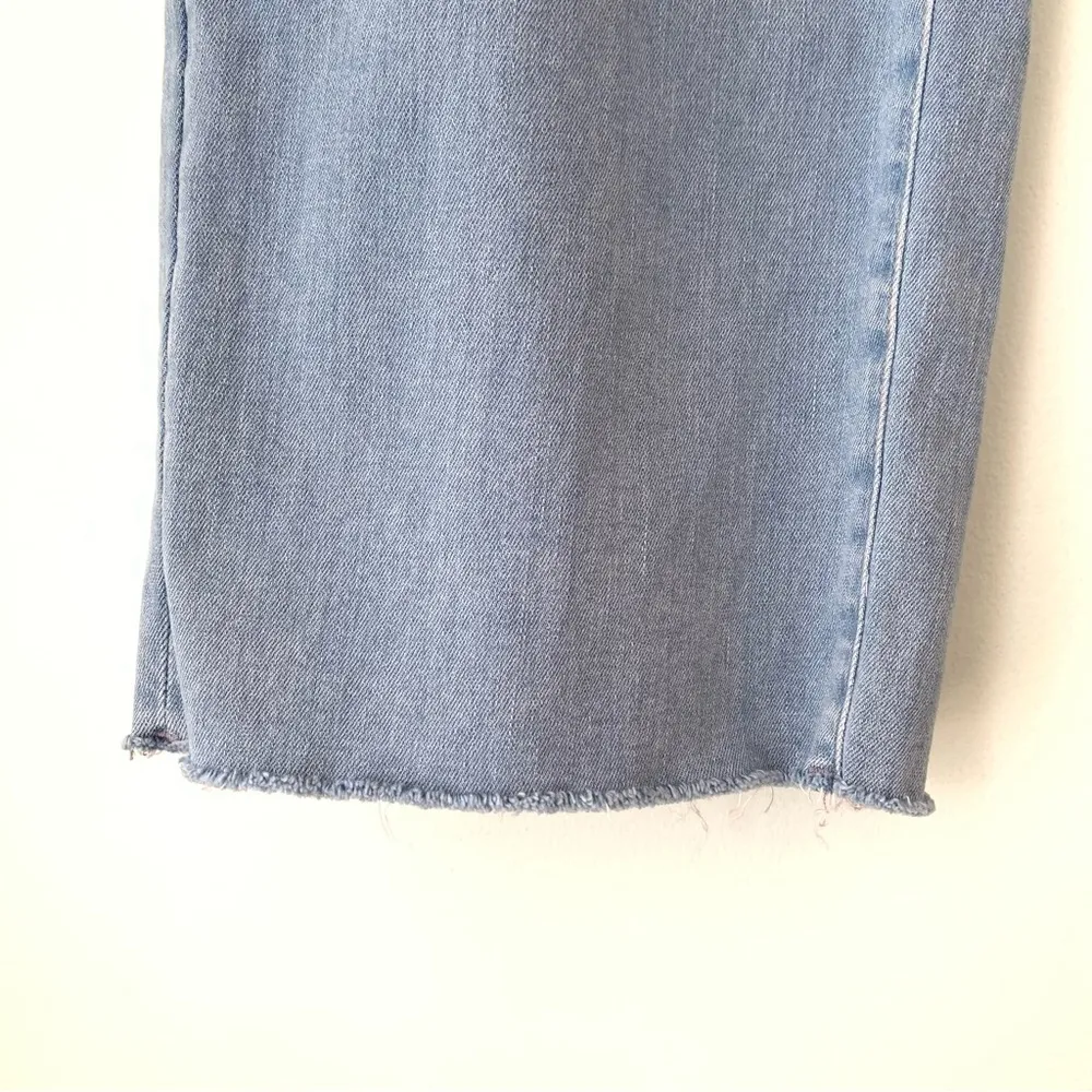 Mavi Jeans Stretch Cristin High-Rise Wide Leg Crop Raw Hem 26 - Image 6