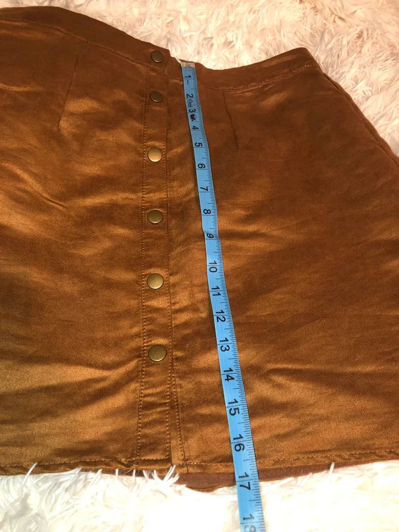 Rue 21 Faux Suede Skirt - Image 4