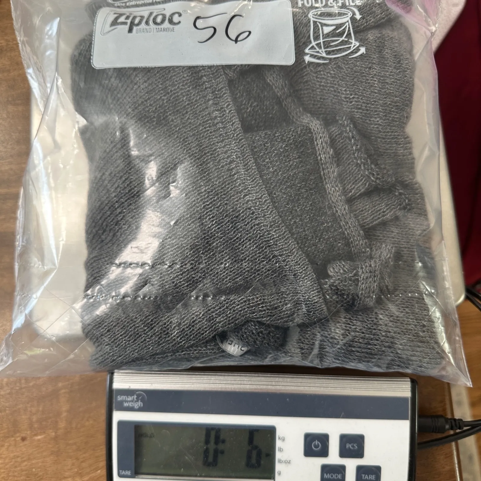 Eileen Fisher Alpaca Blend Drape Neck Sweater Gray‎ Merino Wool Knit Medium - Image 11