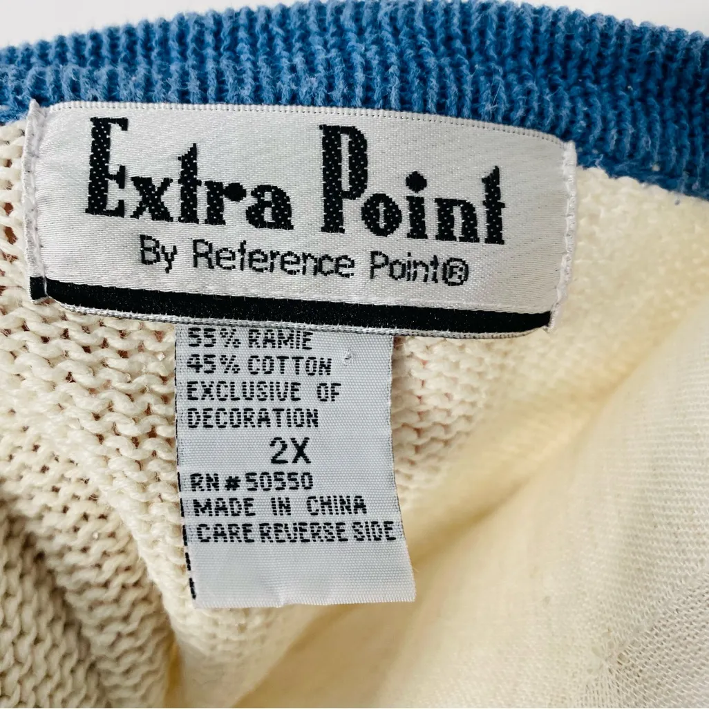 VINTAGE REFERENCE POINT Mitten Pocket Granny Cardigan - Image 9