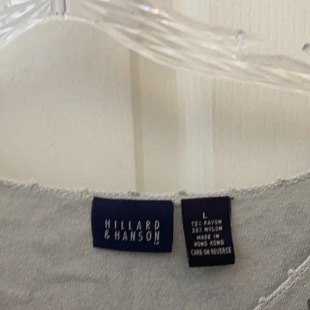 FINAL MARKDOWN Hillard and Hanson knit top Large - Image 3