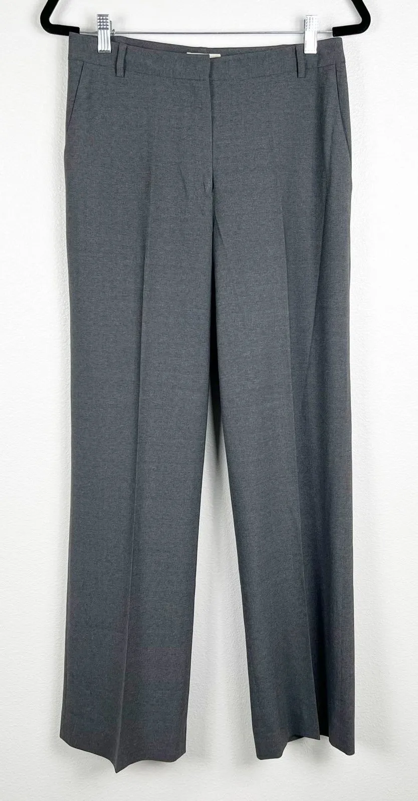 Brooks Brothers Women's Wool Blend Trousers Gray Sz 6 - Image 1