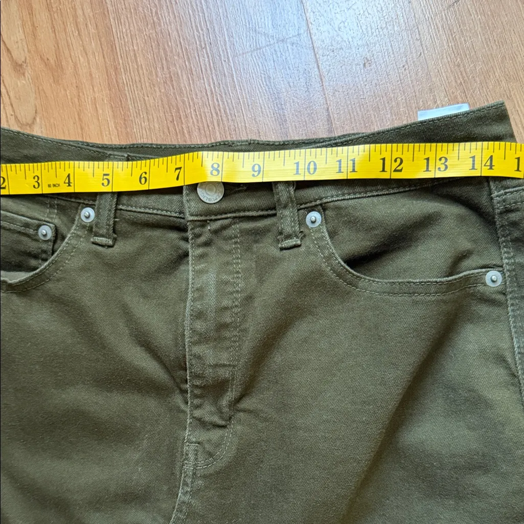 Banana Republic Olive Pencil Skirt - Image 9