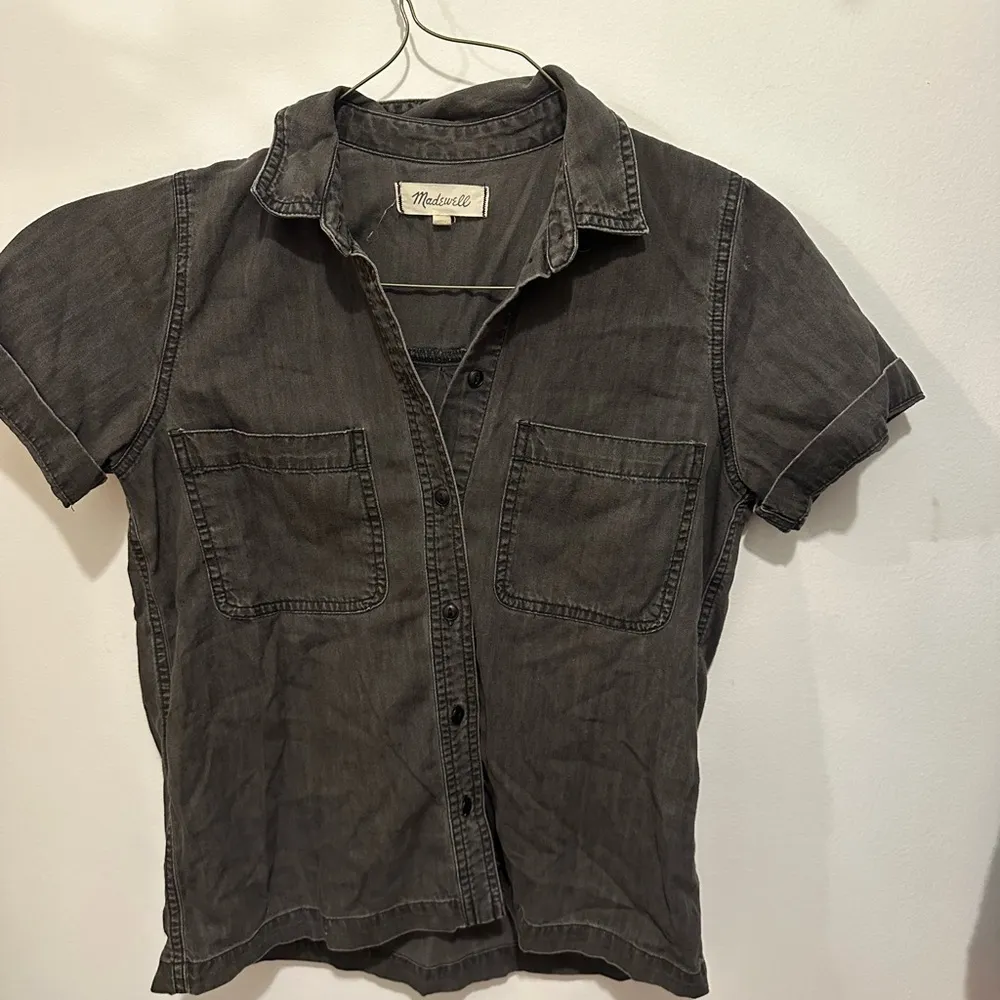 Madewell  XS Denim button down - Image 4