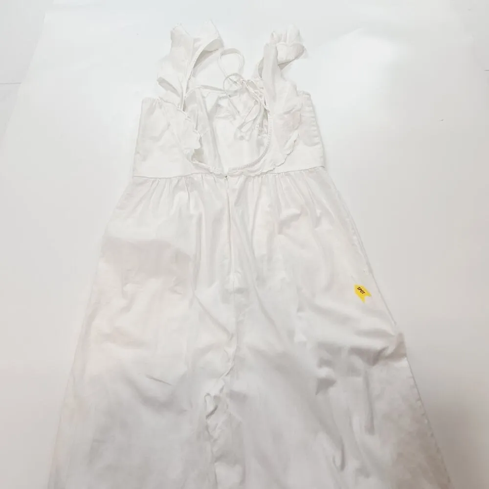 LPA Gaston Jumpsuit in White Small - Image 16