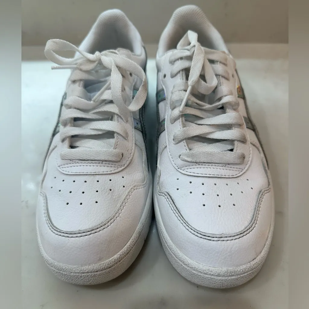 ASICS Japan Iridescent Sneakers Women’s 10.5 NWOT Silver Holographic - Image 11