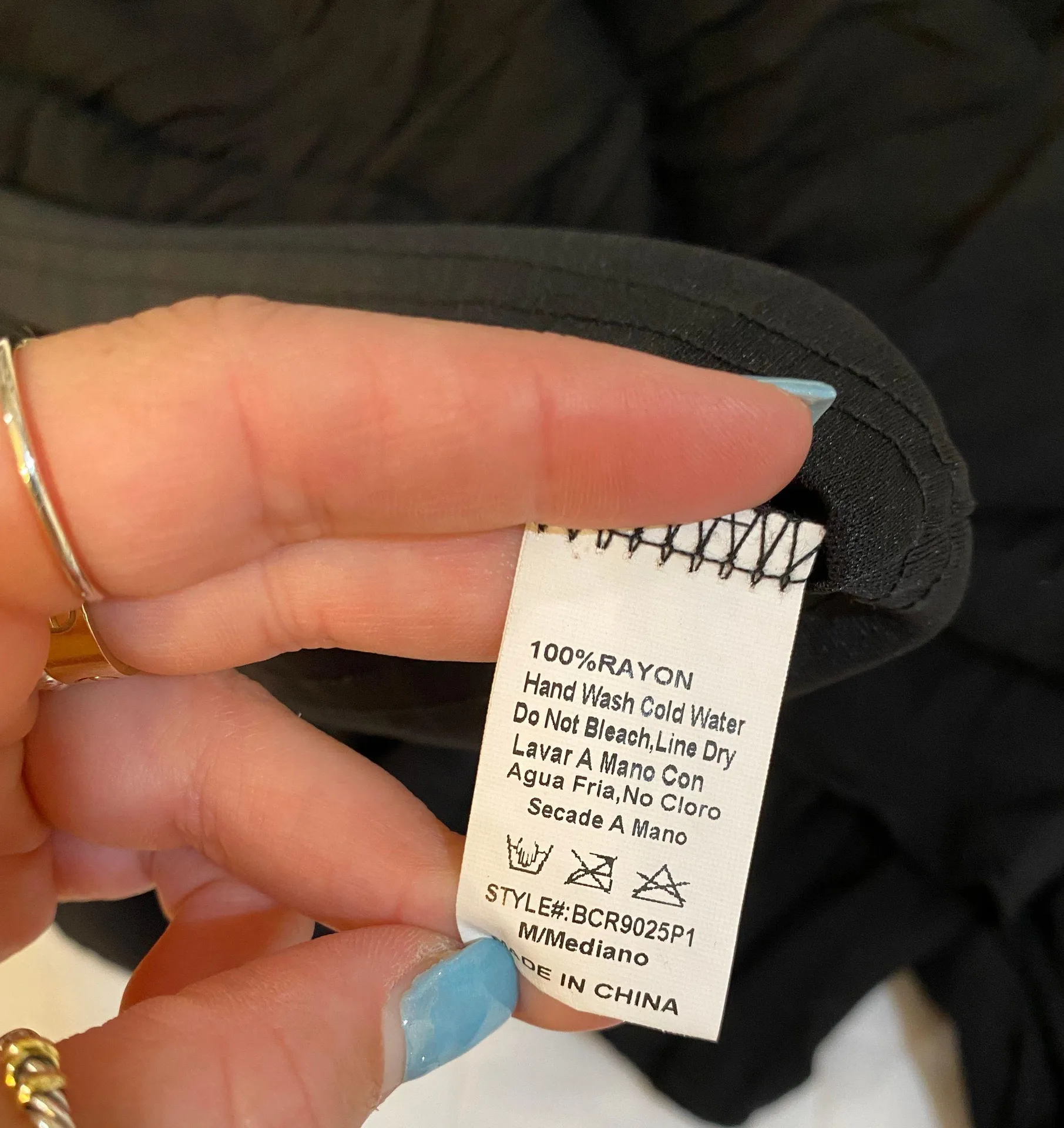 Black Romper Size M - Image 7