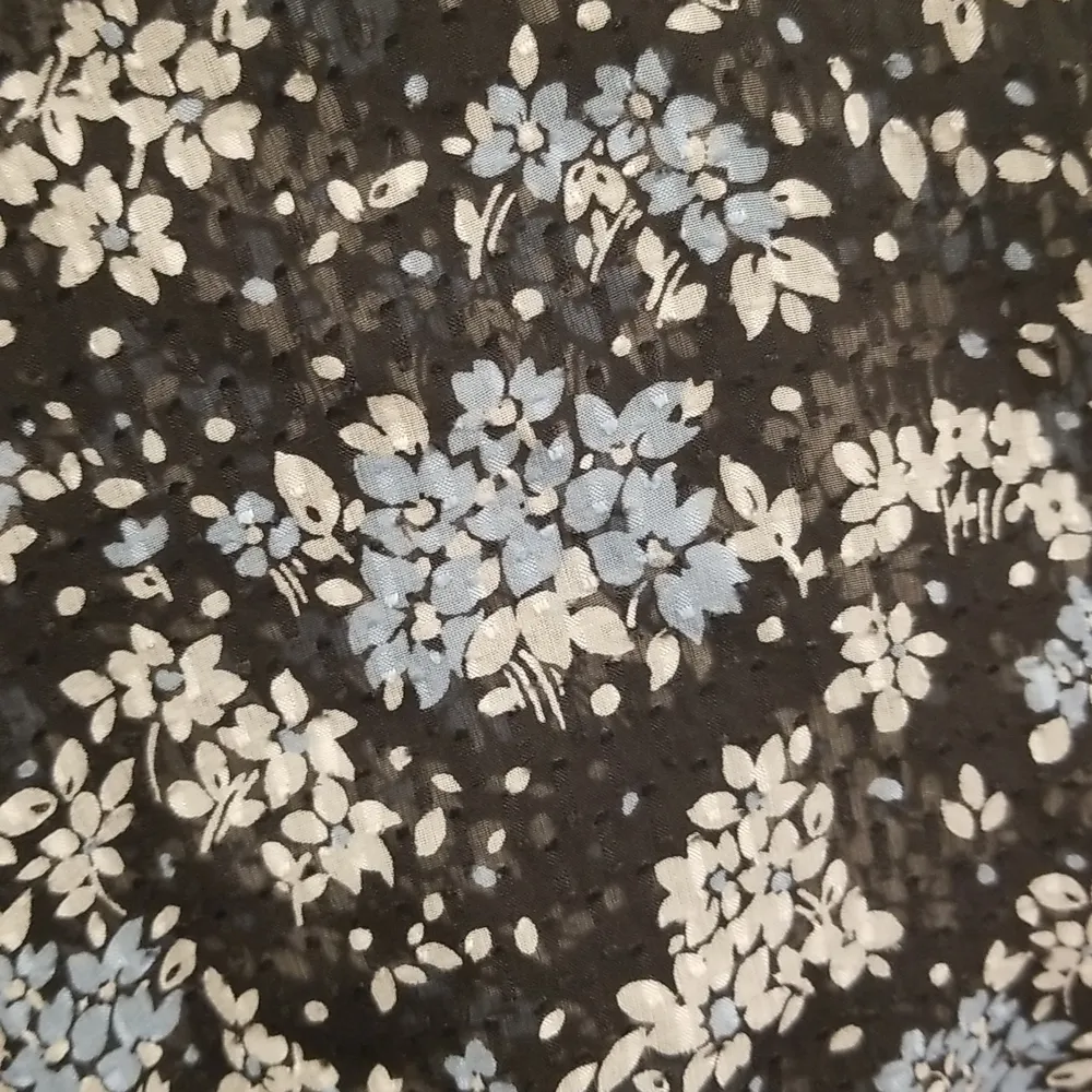 đź’•VERONICA BEARDđź’• Sean Ruched Dress ~ Black Floral Print 100% Silk 20 NWT - Image 14