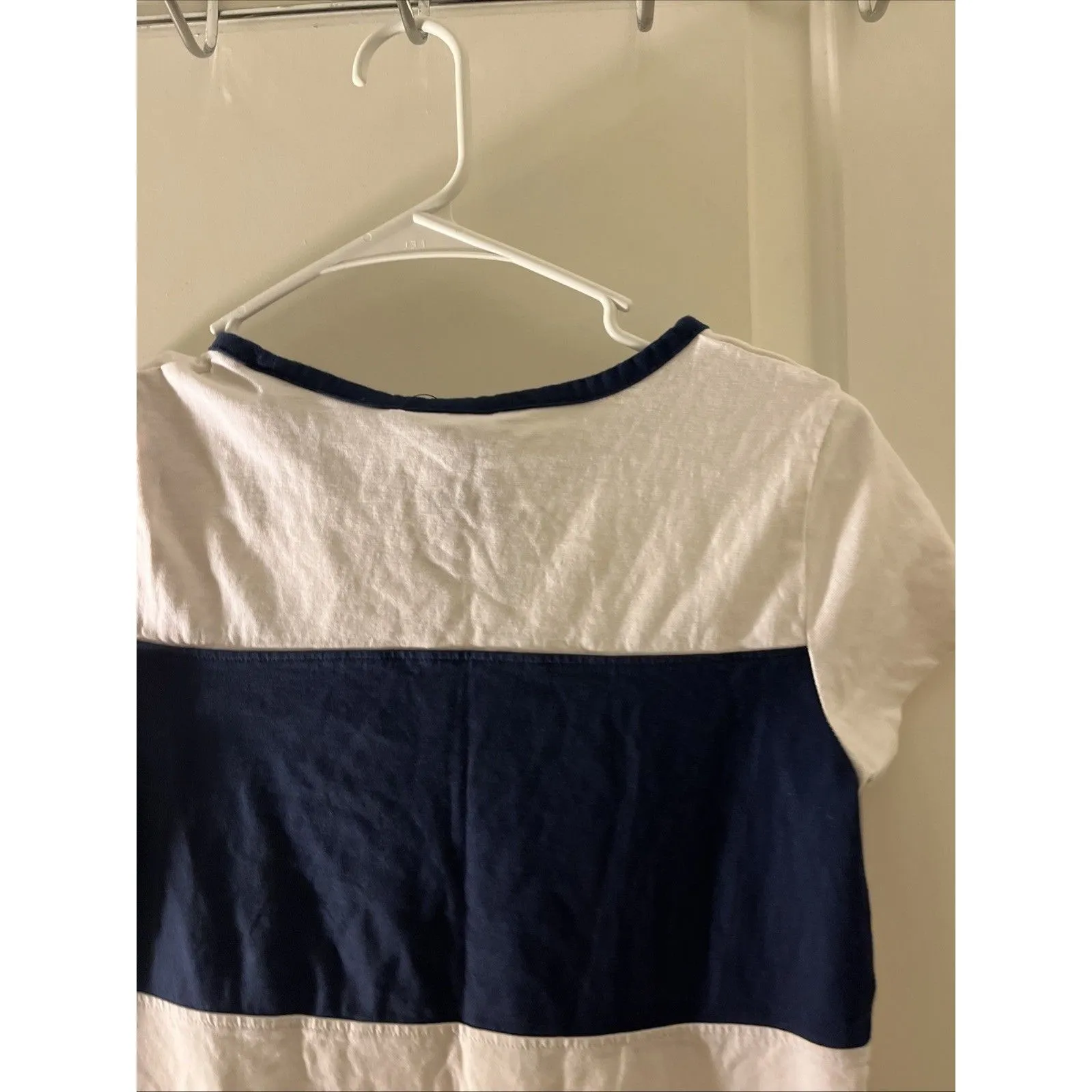 Tommy Hilfiger Striped T-Shirt Dress Multicolor Women's Juniors Size L (12/14) - Image 8