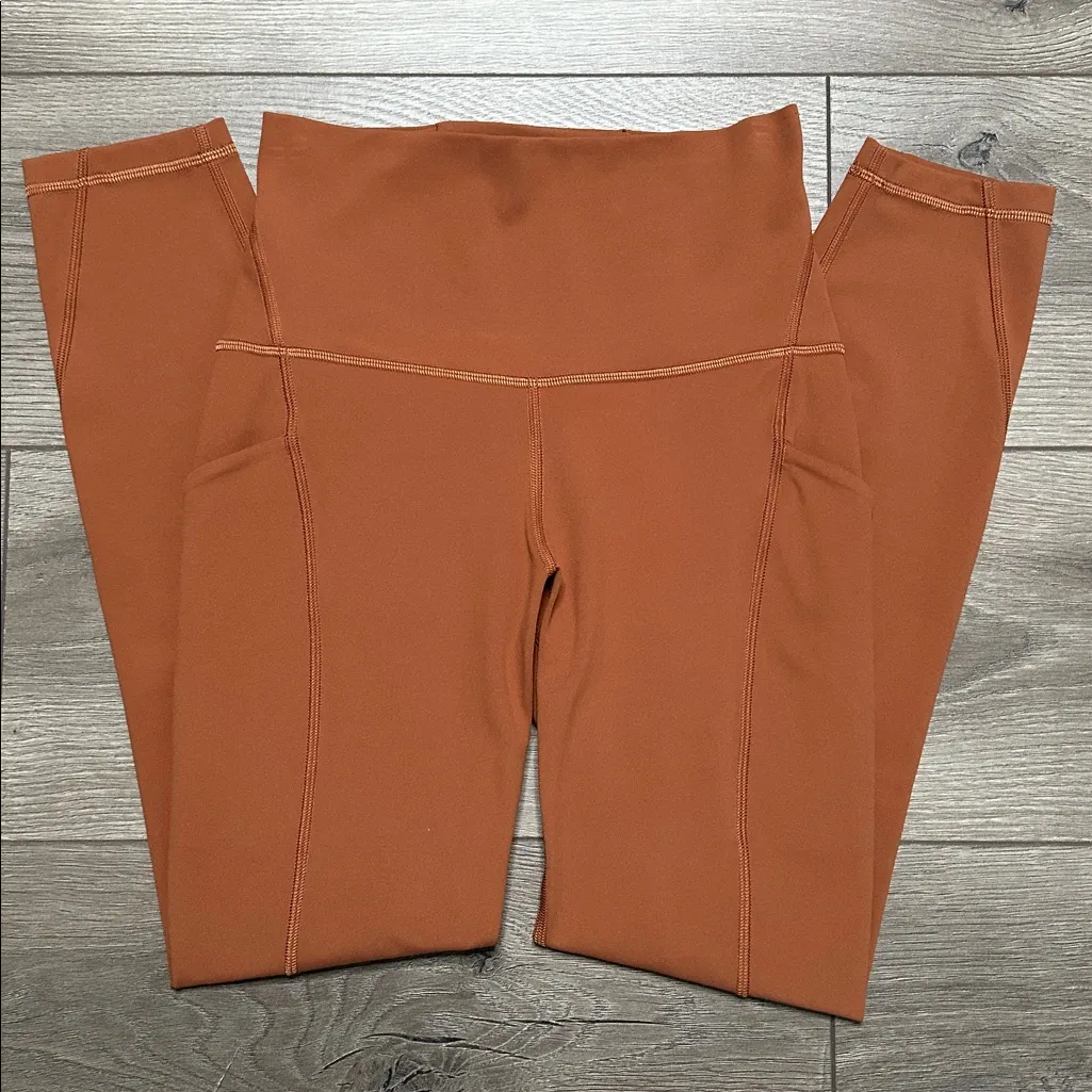Lululemon Align High-Rise With Pockets 25" Sable Leggings Size 4 - Image 2