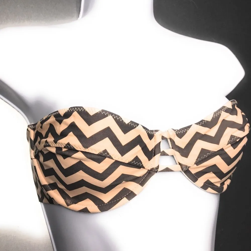 Acacia Underwire Bandeau Bikini Top Size M - Image 2