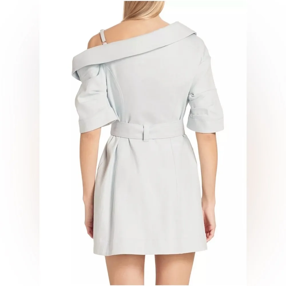 Cinq à Sept Milly Belted Stretch Denim Dress size 0 retail $595.00 - Image 2