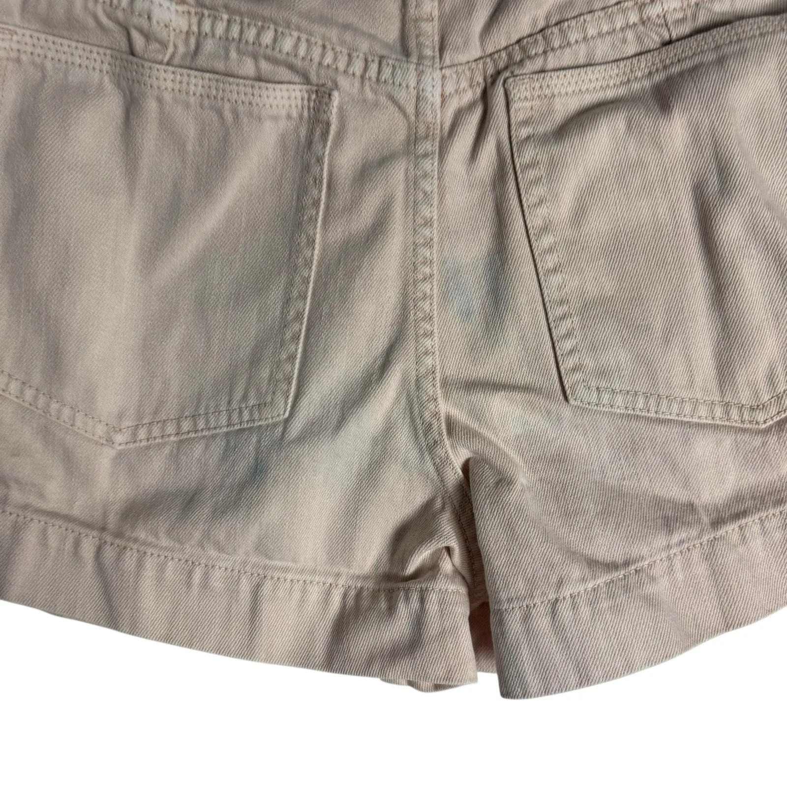 Ulla Johnson Alvin High Waist Pink Pleated Button Fly Shorts Size 2 - Image 11