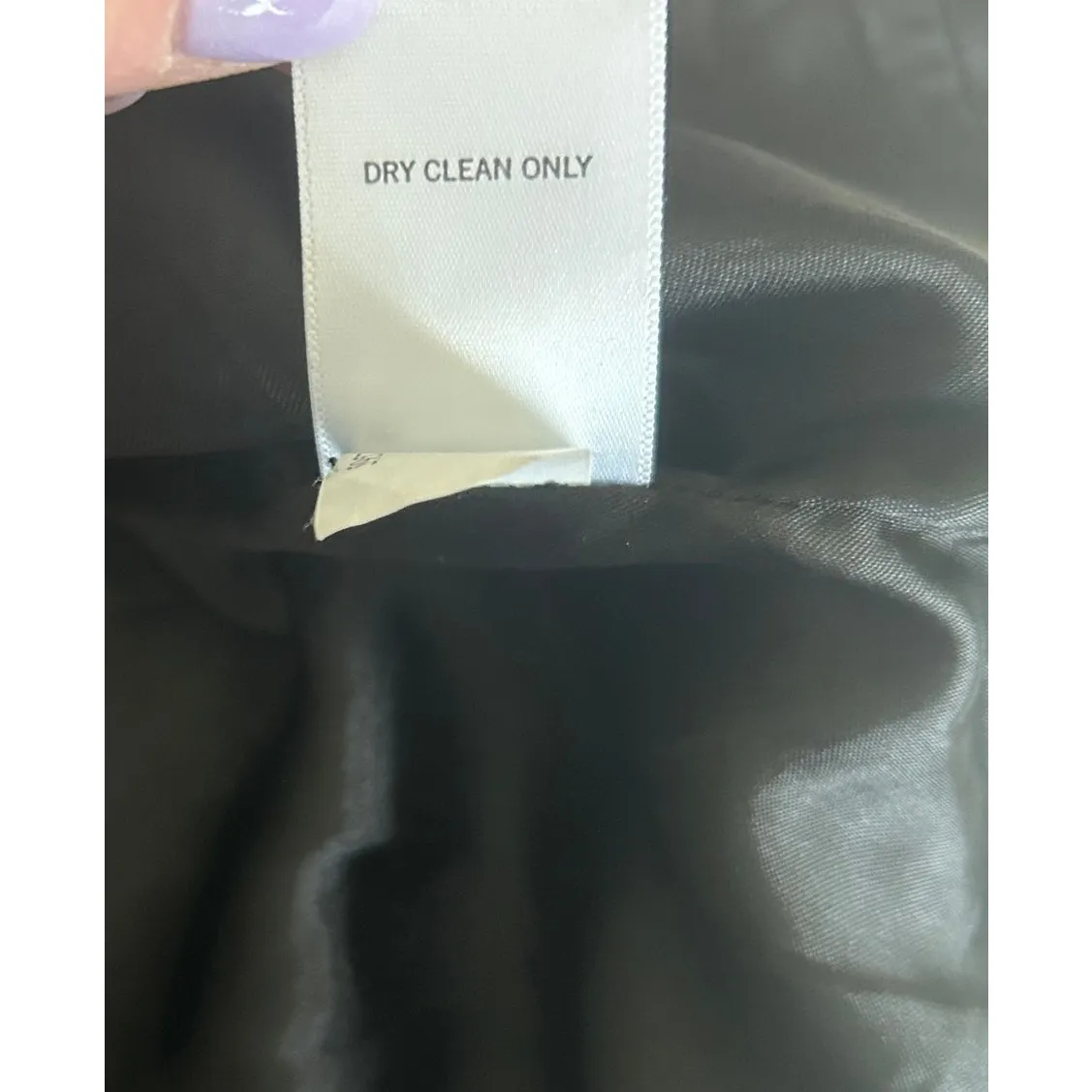 Banana Republic Women Career Pencil Skirt 12 Black Tweed Wool Blend‎ Classic - Image 8