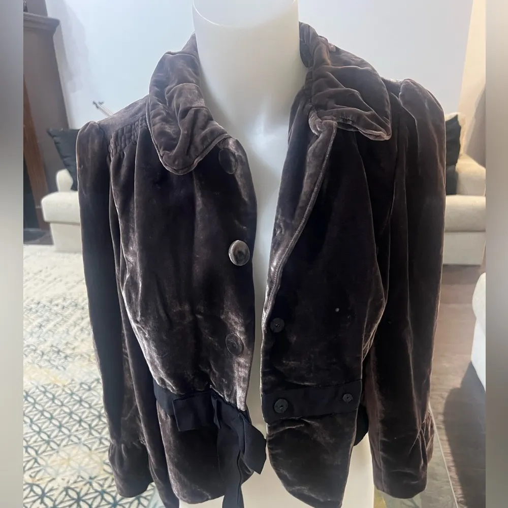 Juicy Couture Brown Teddy Jacket Plush Cozy Style - Image 2