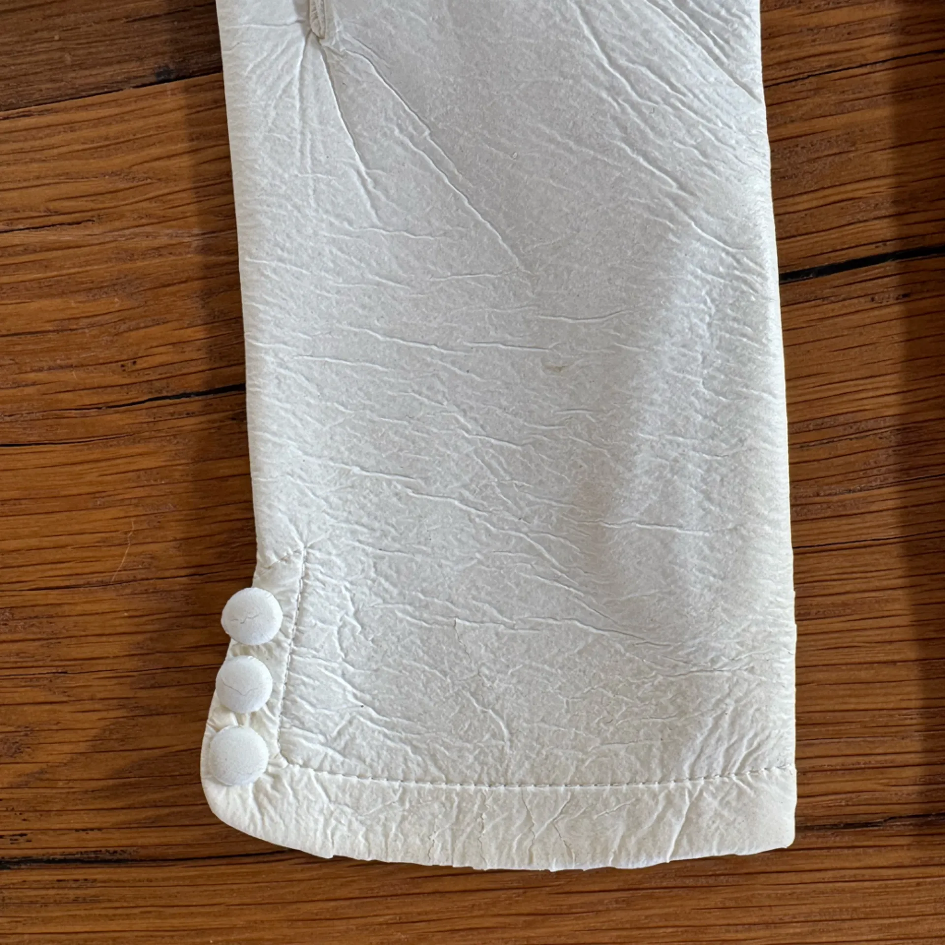 Christian Dior Vintage White Gloves - Image 5