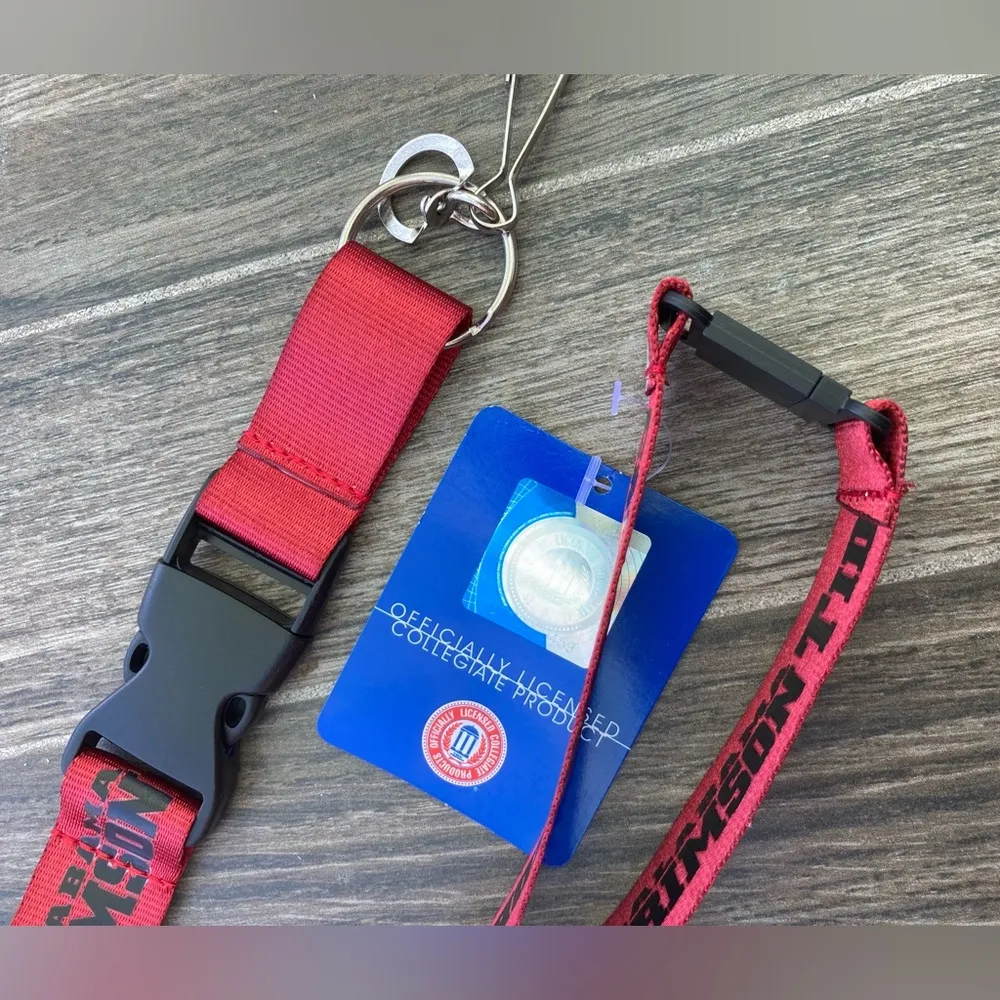 Alabama crimson tide lanyard NWT - Image 2