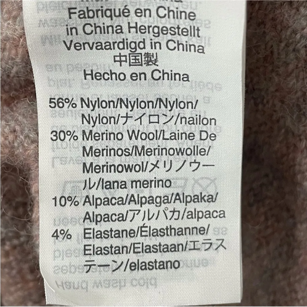 Madewell Faux Wrap Front Pullover Sweater - Image 7