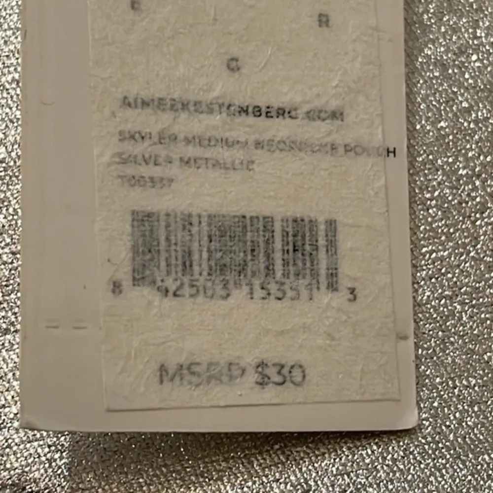 Amy Kestenberg SKYLER MEDIUM NEOPRENE POUCH silver metallic OS - Image 43