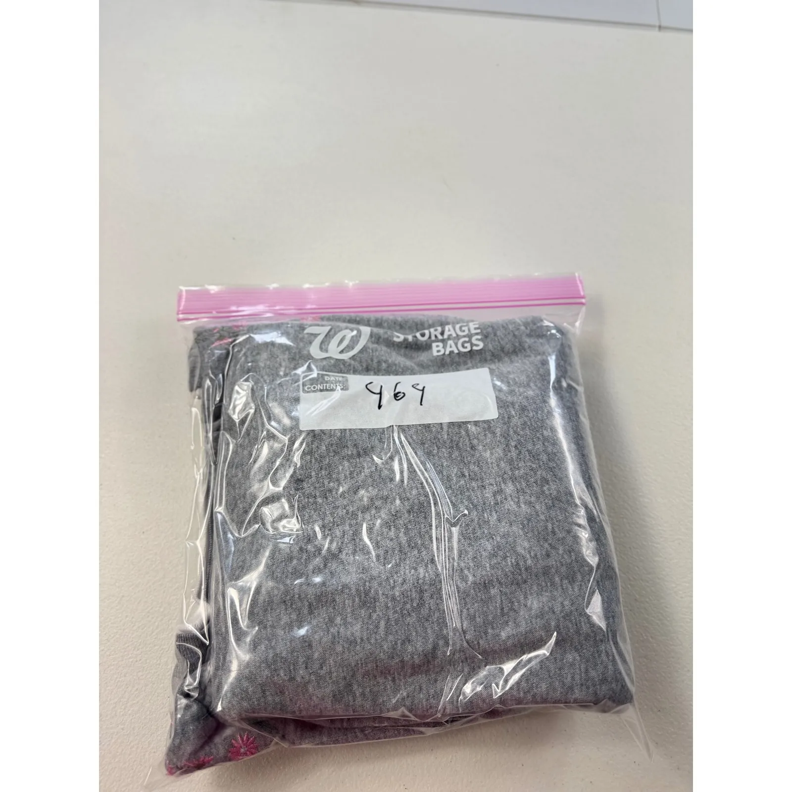 Speculation Womens Sweatshirt M Gray Pink Floral Embroidered Crewneck Pullover Size M - Image 7