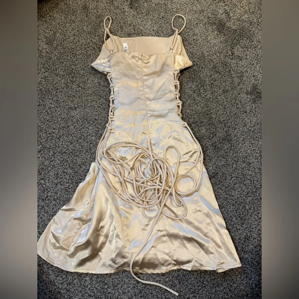 Lucy in the Sky Corset Mini Dress - Image 5