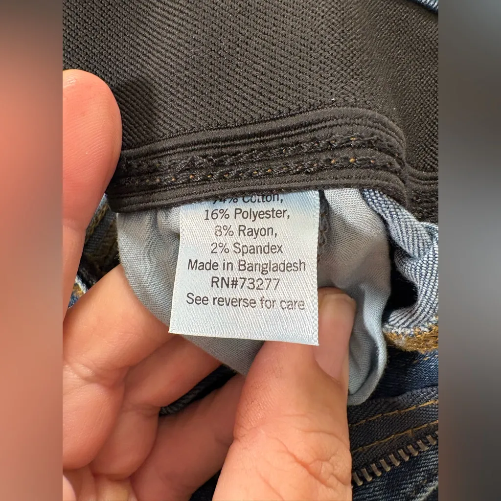 Nine West Light Blue Denim Jeans size 10 - Image 4