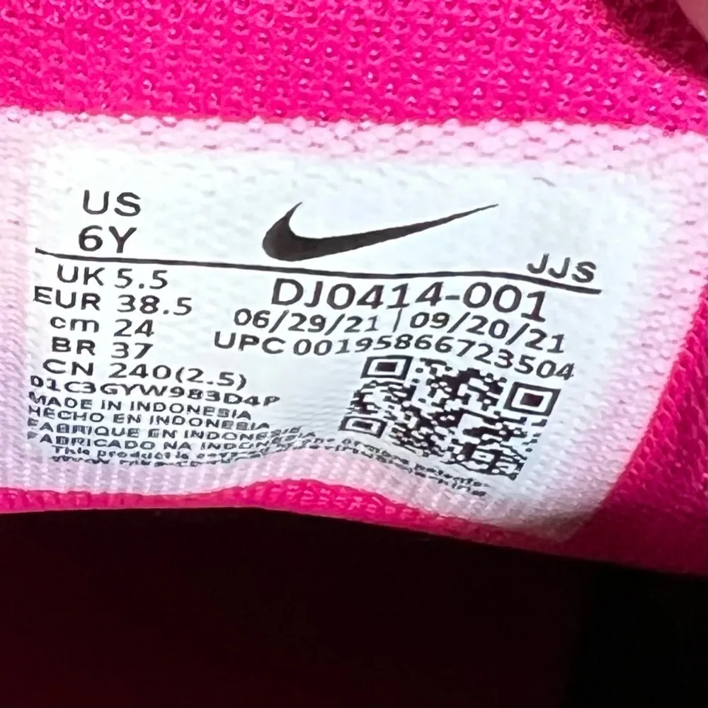 Nike Air Max 90 Leather SE Off Noir Shoe Size 6Y or 7.5 Women’s #B1154 - Image 10