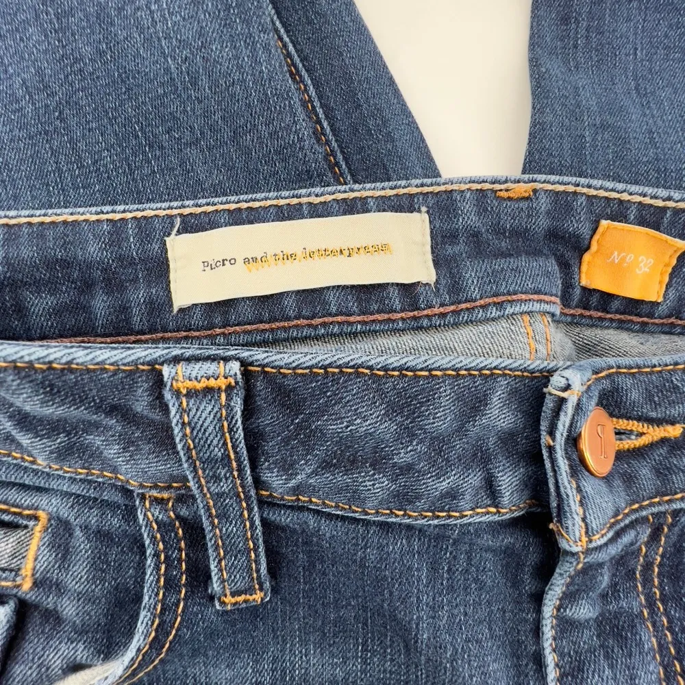 Anthropologie Pilcro Women 32 Stet Mid-Rise Skinny Ankle Jeans Medium Wash Denim - Image 5