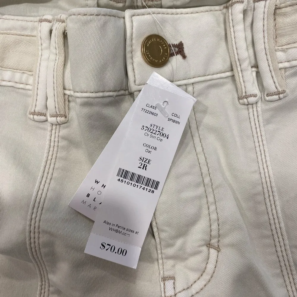 NWT WHBM The Straight Crop Jean Pant - 2 - Image 7