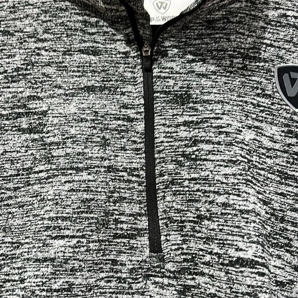 Top of the World Womens Quarter Zip Pullover Jacket XL - Image 3