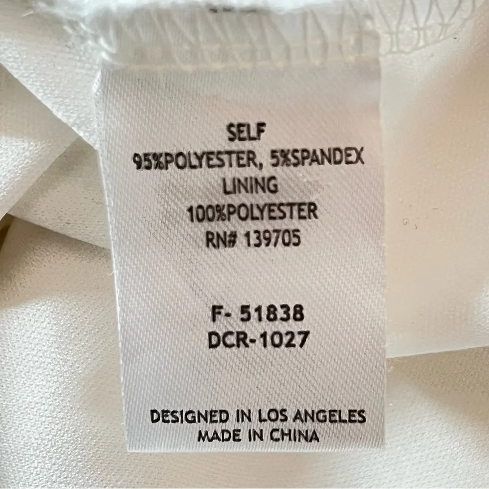 Emerald Sundae White Bodycon Mini Bandage Tank Dress Sweetheart Neckline Size S - Image 8