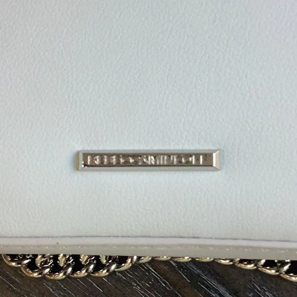 Rebecca Minkoff Gray Chevron Quilted Leather Mini Love Crossbody NWT - Image 4