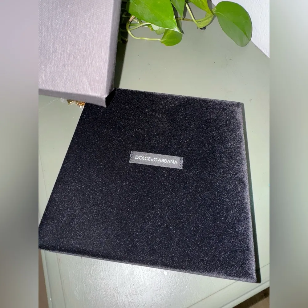 Dolce &Gabbana  Gold Necklace with Colorful Charms - Image 12