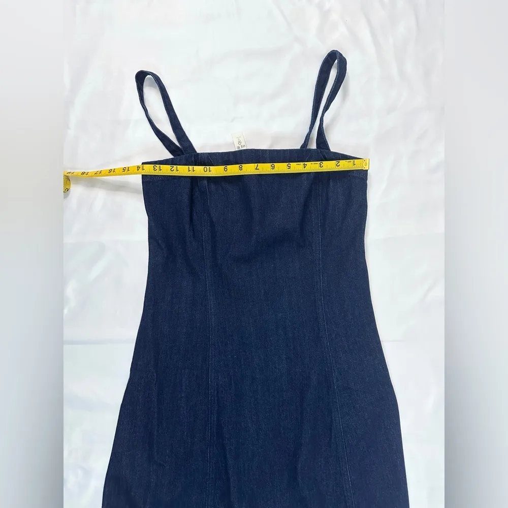NWT  Denim Strapless Mini Dress - Maytown Wash - 4 - Image 10