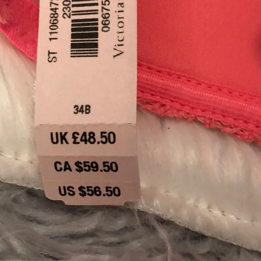 Victoria's Secret Pink Very Sexy Zip Up Demi Bra - Image 3