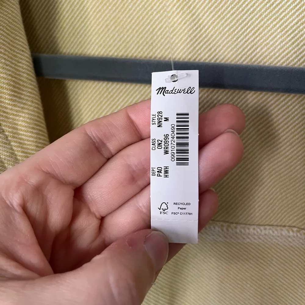 NWT Madewell Flannel Cargo Button - Image 12