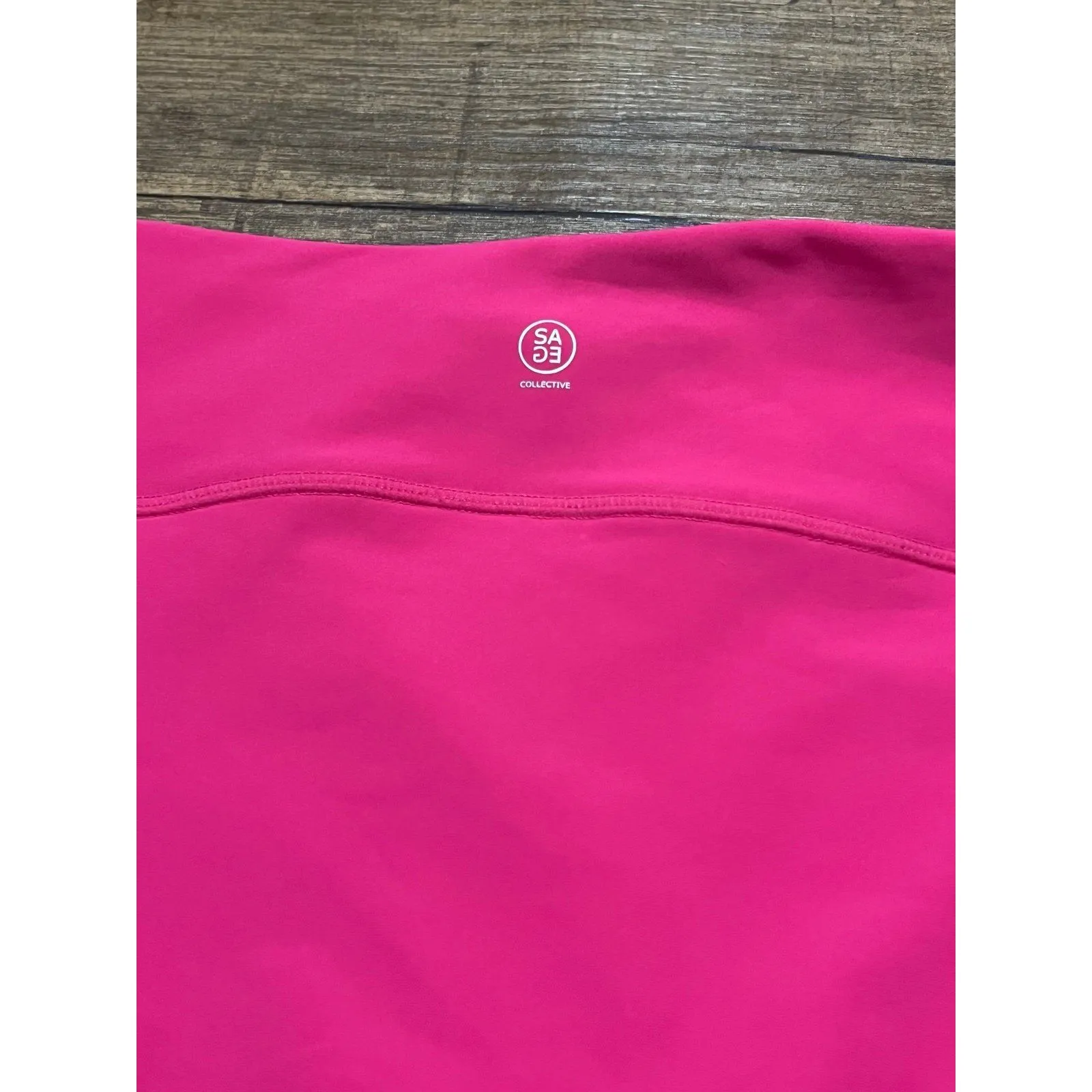 Sage Collective Athletic Skort Skirt Hot Pink - Image 5